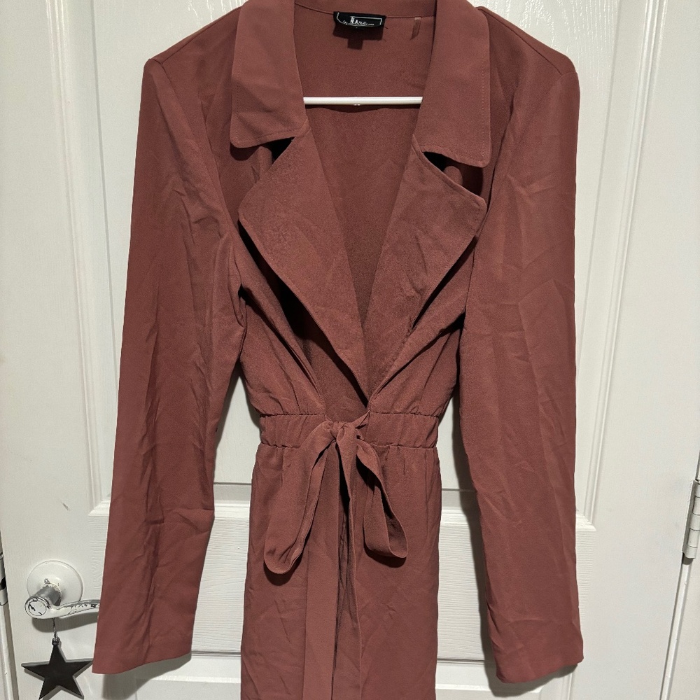 "Have" Mauve Tie Dress